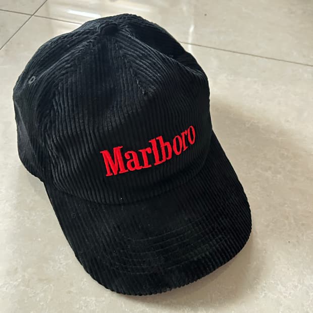 빈티지 말보로 코듀로이 볼캡