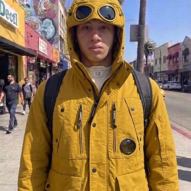 [국내정품] C.P. Company 고글 후드 필드 자켓 (105)