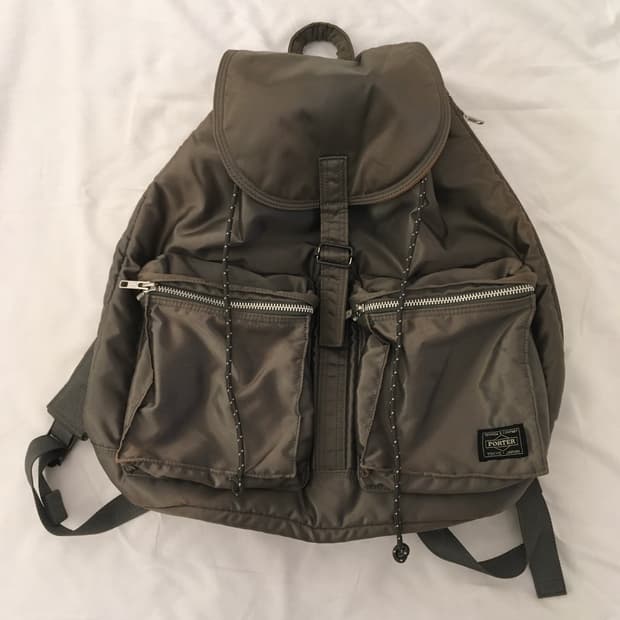 Porter Tanker Backpack 포터 탱커 백팩 세이지 그린