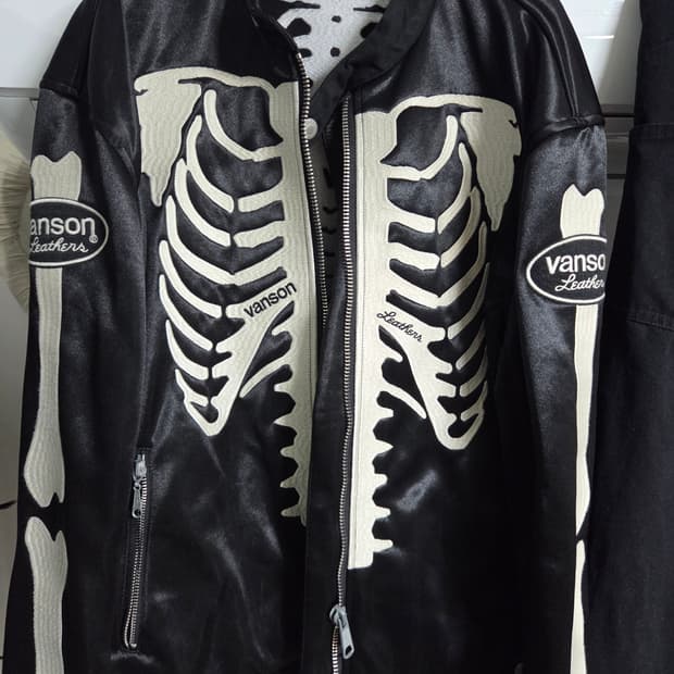 벤슨 본레더자켓 XXL사이즈