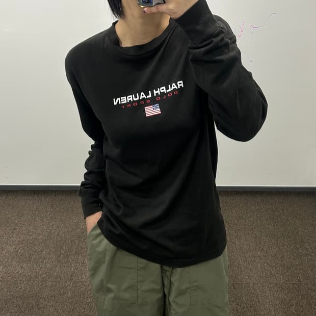 Polo 폴로 스포츠 블랙 롱슬리브 