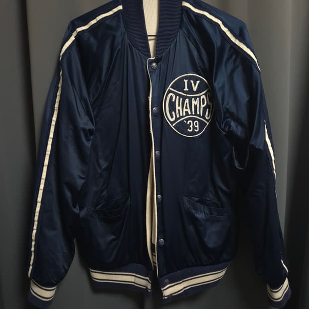 럭비 랄프로렌 리버시블 바시티 자켓