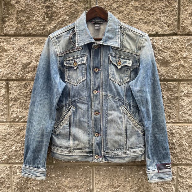 [S] Diesel VTG 데님 남여 자켓
