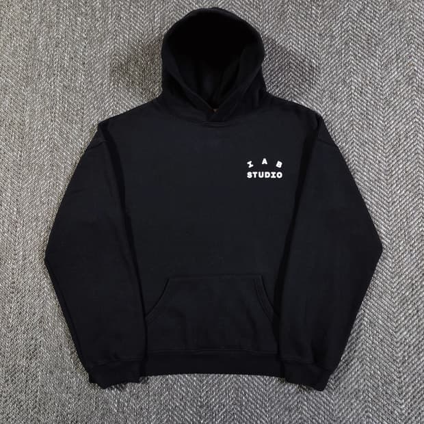 IAB studio 아이앱 스튜디오 블랙 후드티