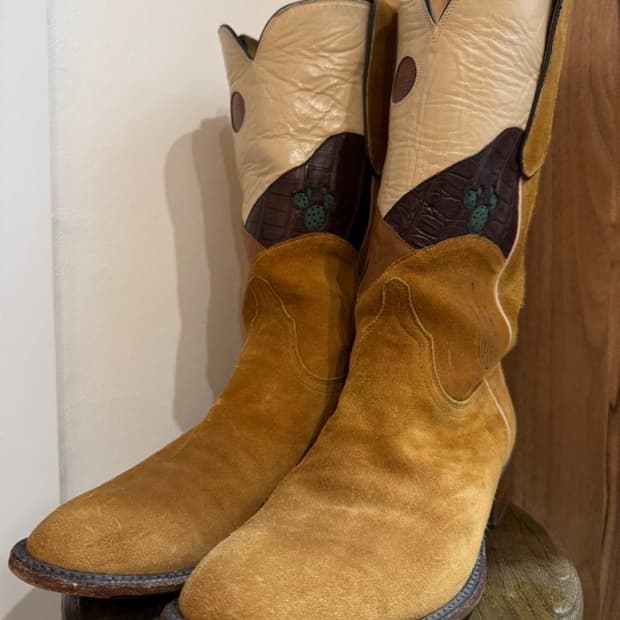 [10]Nick fouquet 닉푸케 white sand boots 부츠