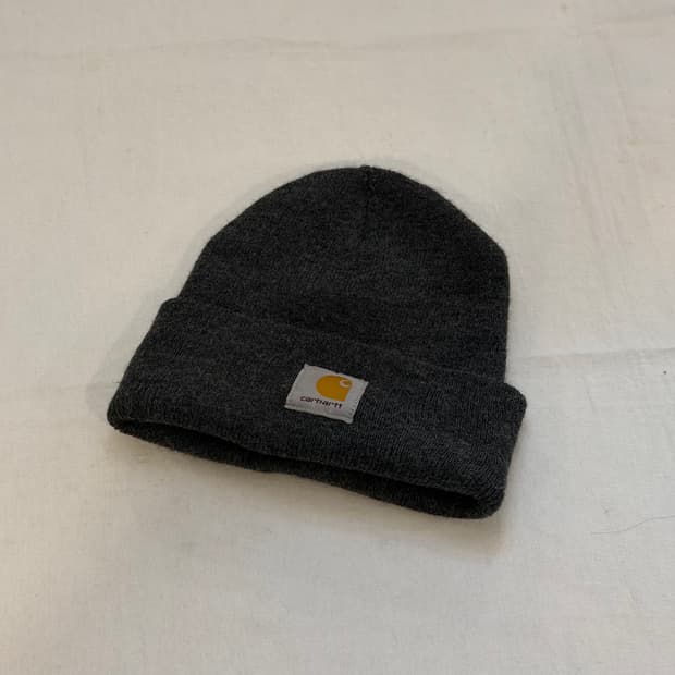 90s 칼하트 Made in USA 비니 차콜 그레이