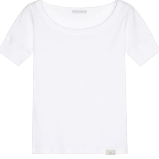 샵페어리 rib half top (white)