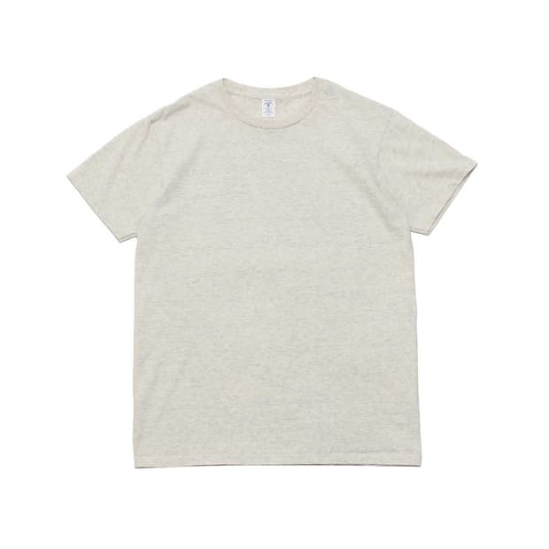 VELVA SHEEN PLAIN TEE - OATMEAL