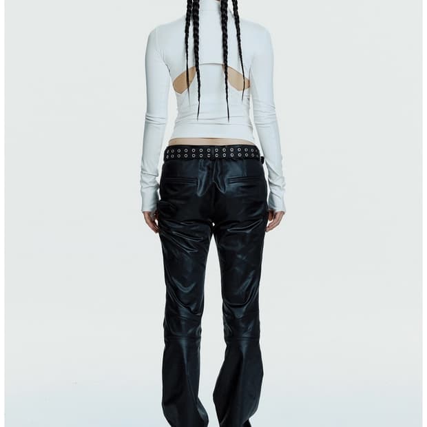 Hyein Seo Double Layer Crop Top