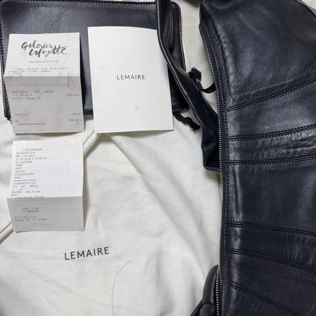 르메르 범백 라지 블랙