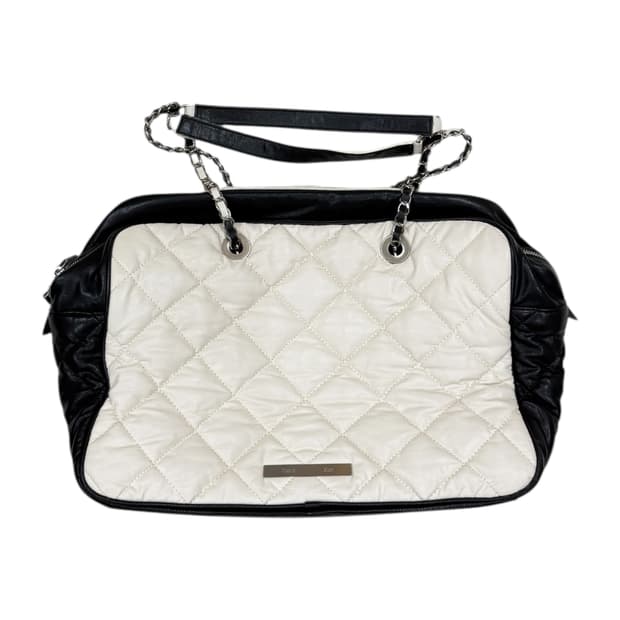 마뗑킴 빅 퀄팅백 가방 아이보리