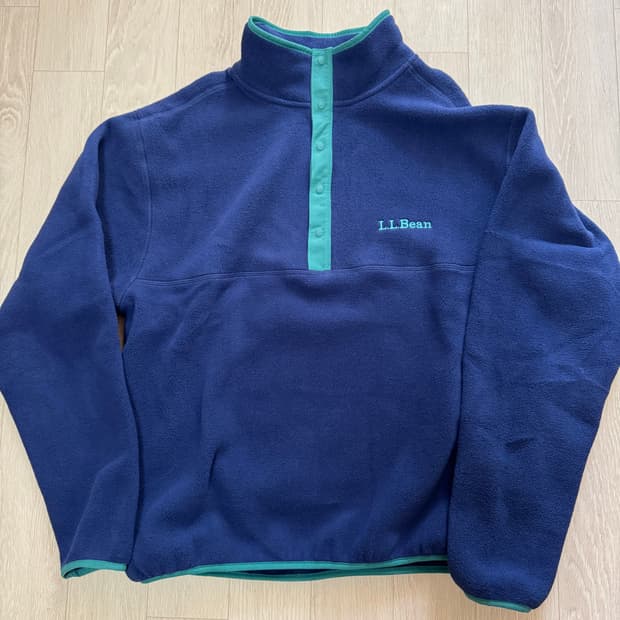 25fw LLBean 엘엘빈 스냅버튼 플리스 풀오버 M