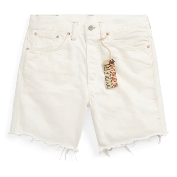 RRL 빈티지 파이브 포켓 쇼츠 화이트 30