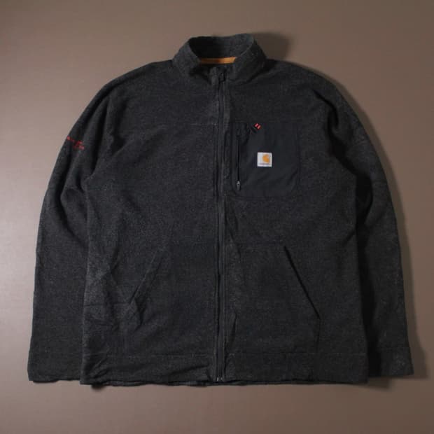 Carhartt 칼하트 러기드 플렉스 릴렉스핏 플리스 집업 자켓