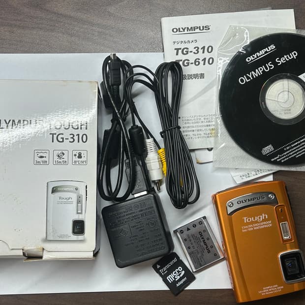 올림푸스 TG-310 풀박스 디지털카메라 디카