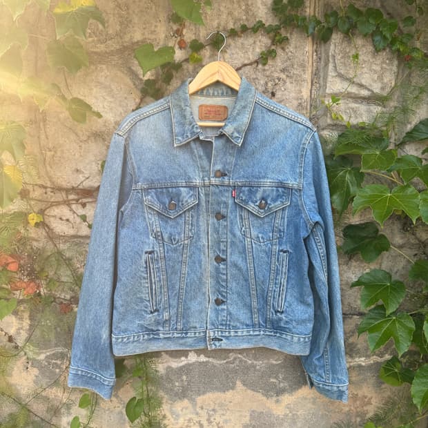 80s levis 리바이스 3rd usa made 데님 트러커 자켓