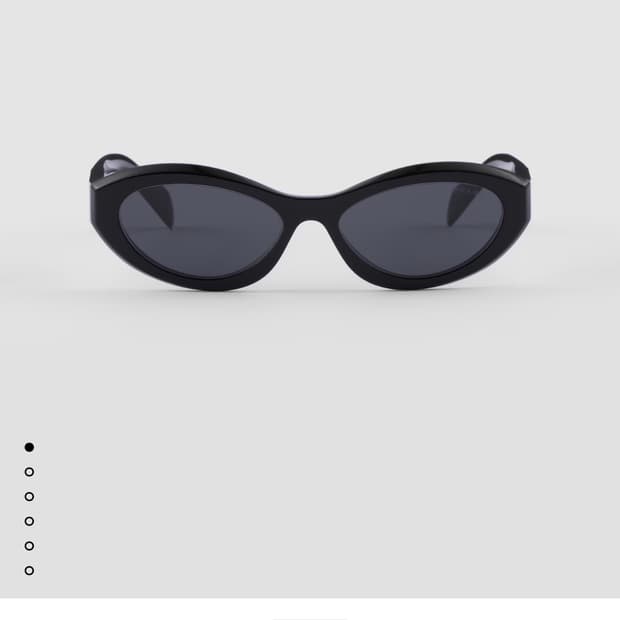 프라다 블랙 심볼 선글라스