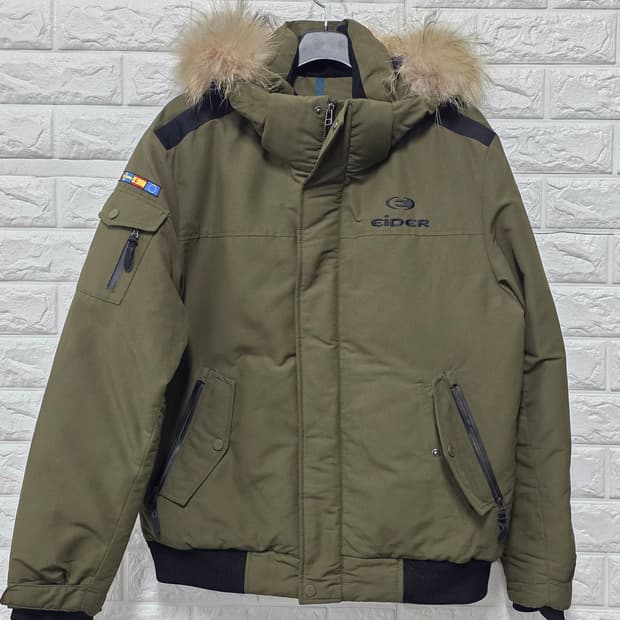 택포_ 아이더 스투키2 다운 숏패딩 L