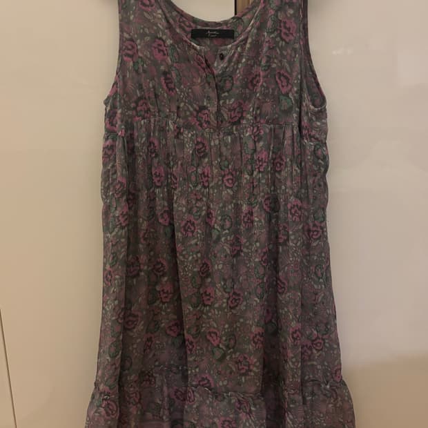 빈티지 플라워 나시원피스 모리걸 아오이유우st