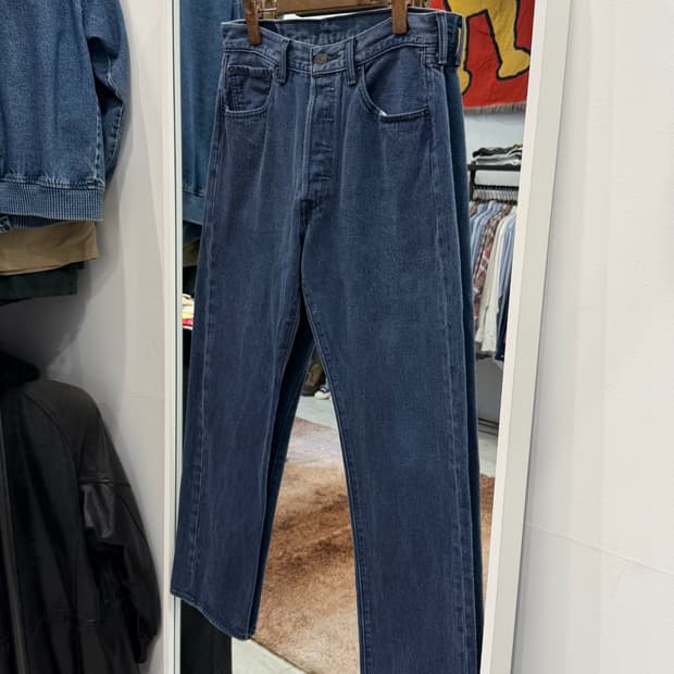 Levis 리바이스 501 블랭크탭 데님 팬츠 (32inch)