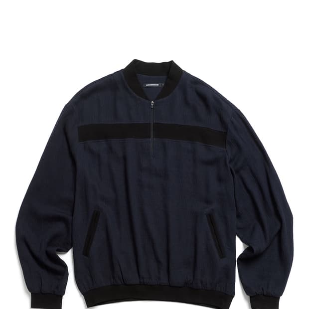 해칭룸 아카이브 풀오버 셔츠 네이비