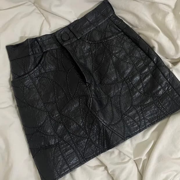 보헤미안서울 니들스커트 M