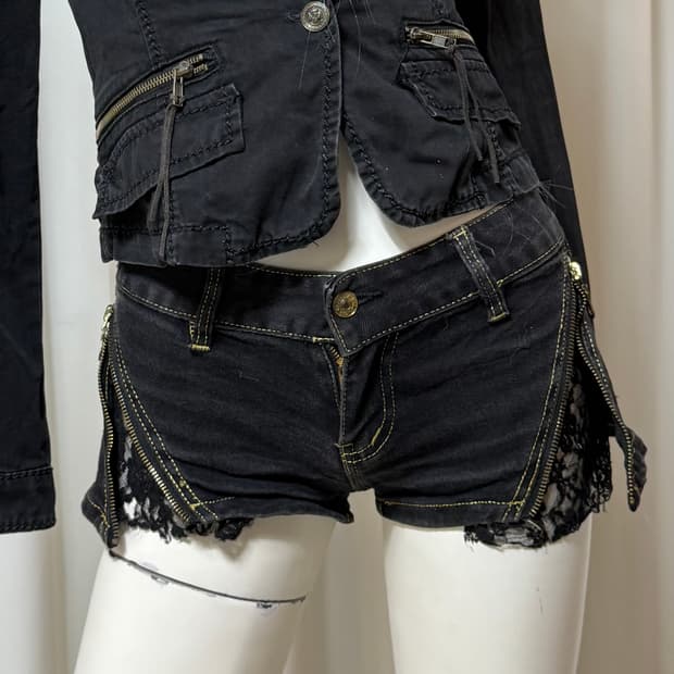 빈티지 갸루맛 숏츠