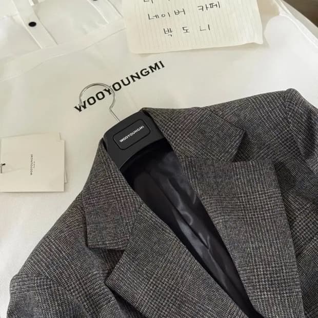 [48] 우영미 브라운포켓 싱글자켓 