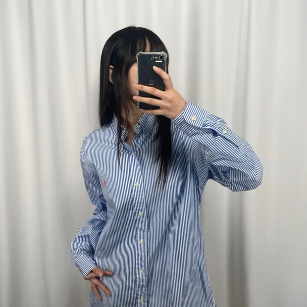 폴로 스트라이프 셔츠