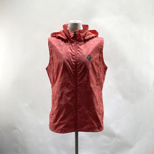 코오롱스포츠 여성후드바람막이조끼 100 