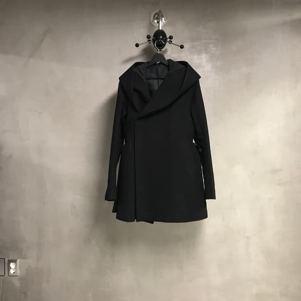 릭오웬스 블랙 코트 M