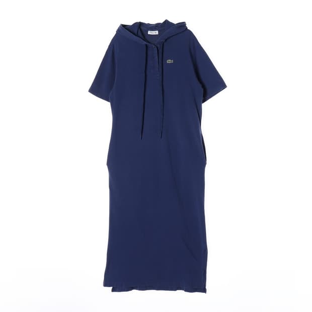 라코스테 피케 코튼 후드 원피스 XS
