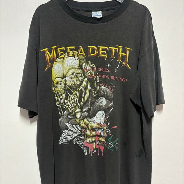 [XL] 1987 Mega Deth Peace Sells Tour 티셔츠