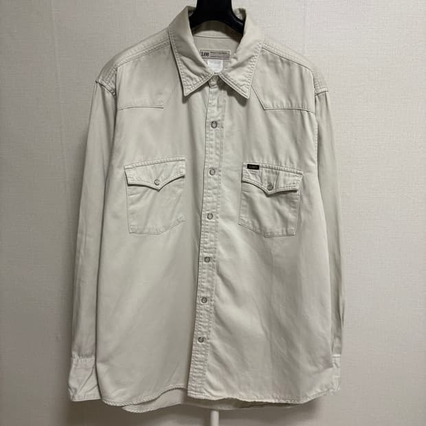 리 Lot 0450 웨스턴 셔츠 / 베이지, L