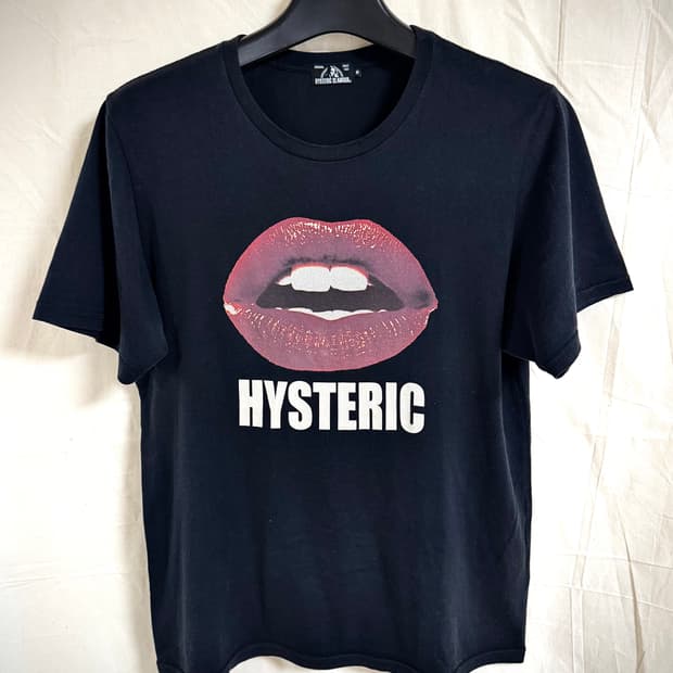 히스테릭 글래머 LIPS LOGO T-Shirt 반팔