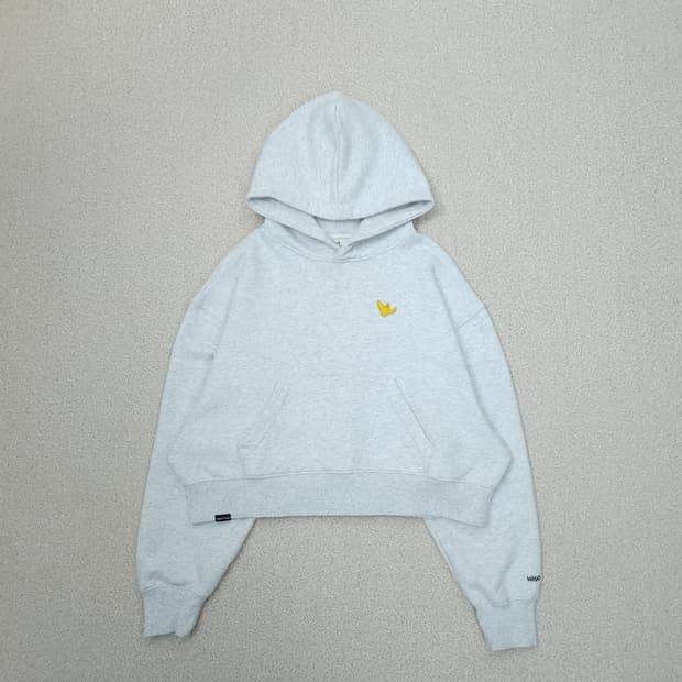 (F)마크곤잘레스 여자 크롭 후드티 그레이 