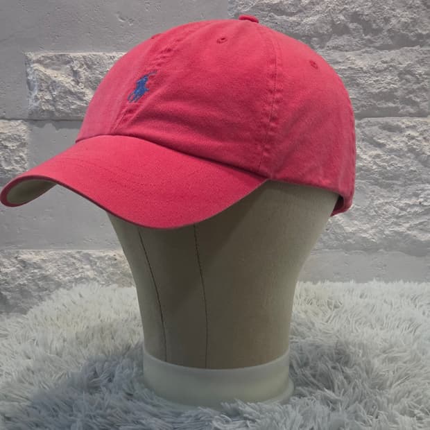 p1-8:폴로 랄프로렌 클래식 볼캡 핑크(약 56~60cm 조절 가능)