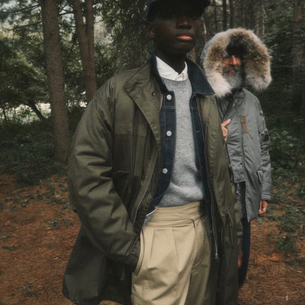 아웃스텐딩 M65 피쉬테일 개파카 자켓 L