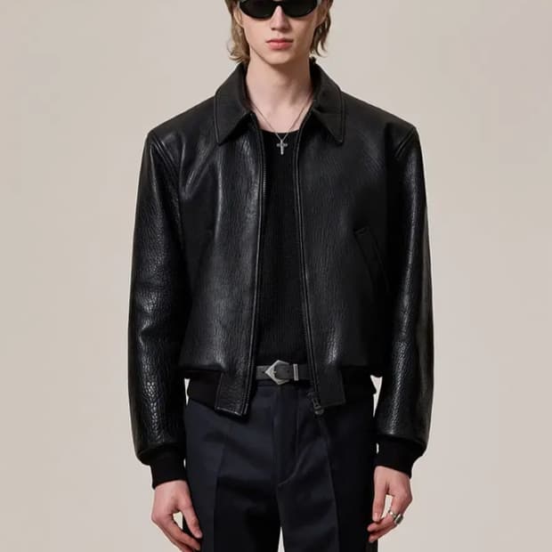 듀드나인 레더자켓