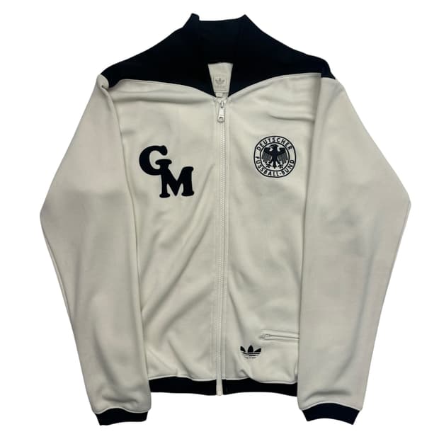 아디다스 독일 게르트 뮐러 화이트 트랙탑 져지 S