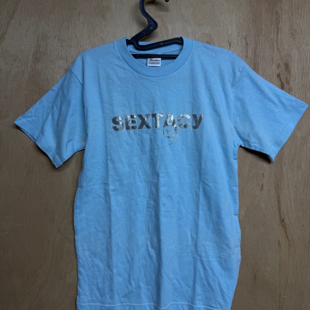 SEXTACY 빈티지 y2k 그래픽 티셔츠