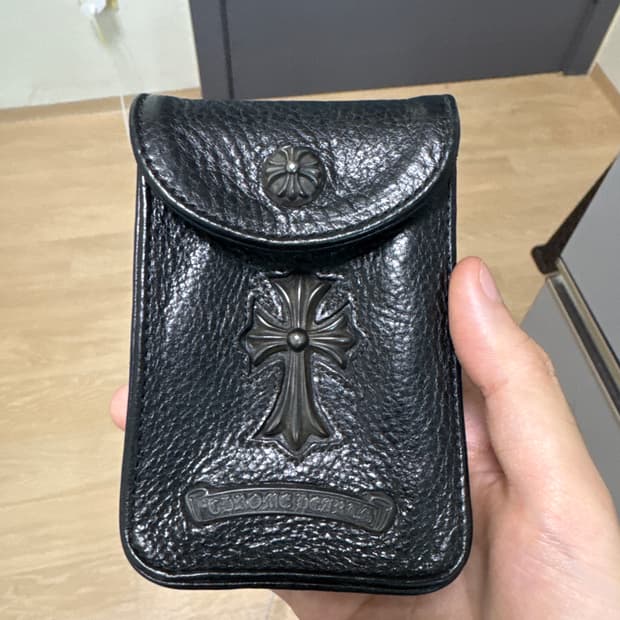 Chrome Hearts 크롬하츠 레더 시가렛 케이스 지갑
