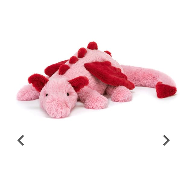 젤리캣 하트 드래곤 인형 새상품
