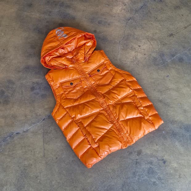 리바이스 조끼 다운 패딩 S