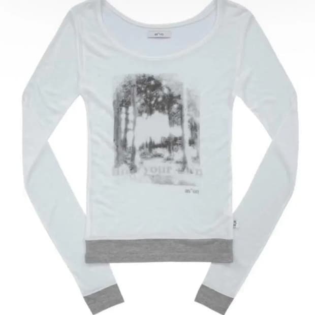 애즈온 포레스트 레이어드 티