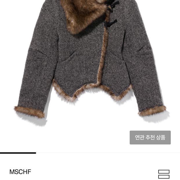 미스치프 퍼자켓 FAUX FUR VESPER JACKET
