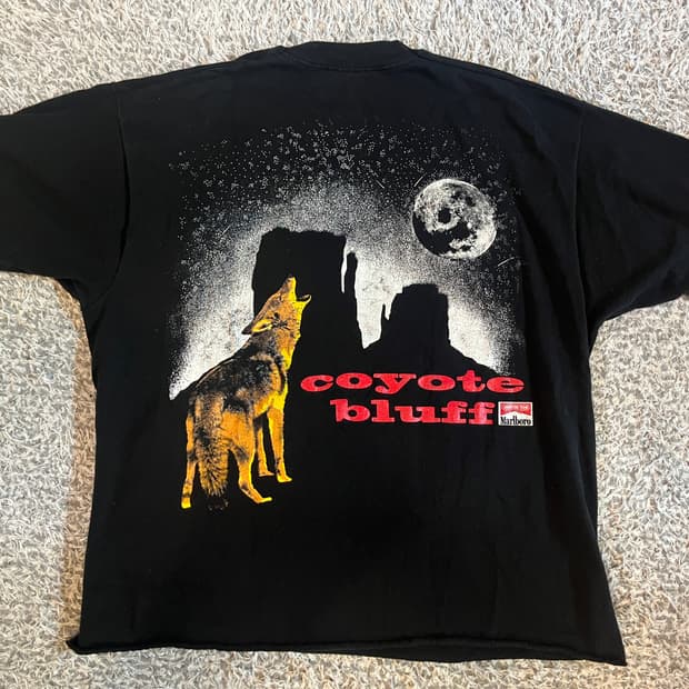 90s Marlboro Coyote Bluff t-shirt
