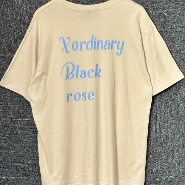 X:ORDINARY Black rose 티셔츠 52