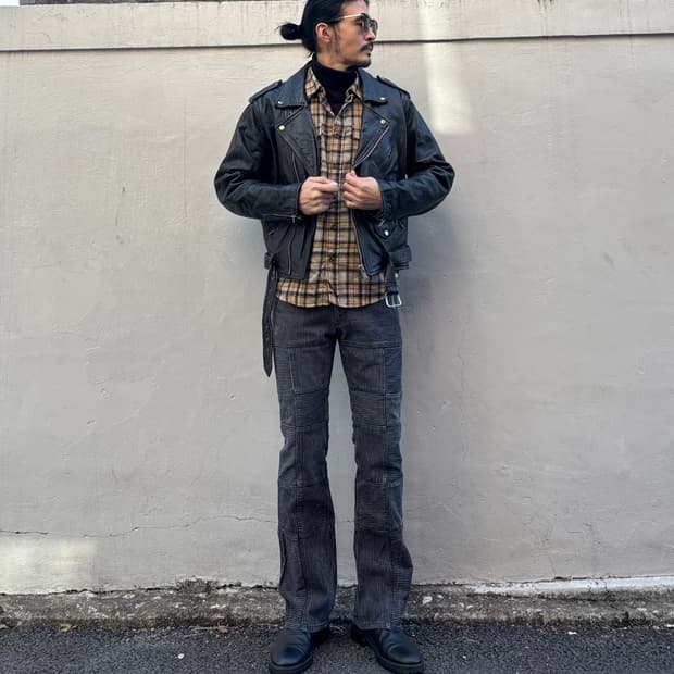 일본 더 디퍼런스 루퍼트 패치워크 부츠컷