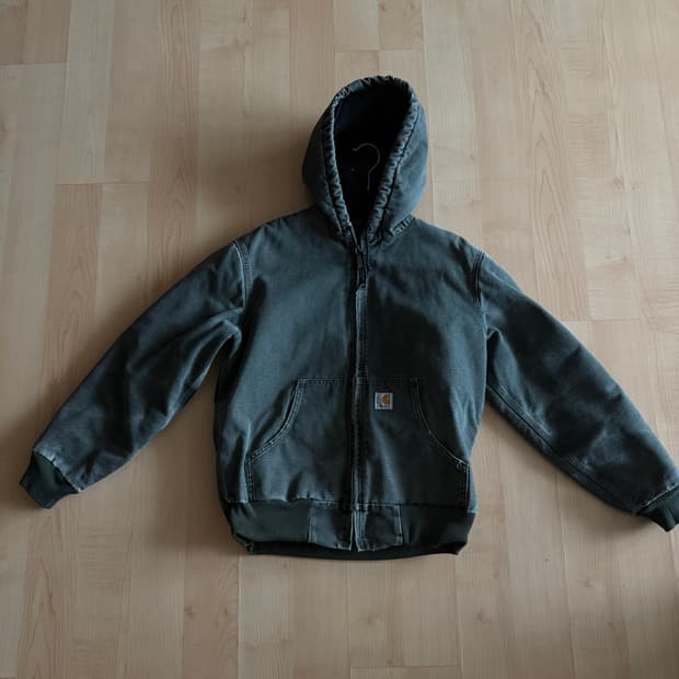 (S)칼하트 덕 액티브 후드자켓 WJ130 MOS 모스그린